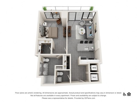 Midtown 5 One Bedroom D